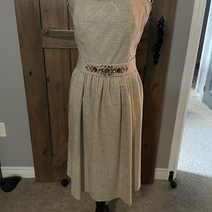 NWT Banana Republic strapless/sleeveless wool dress - Size 12